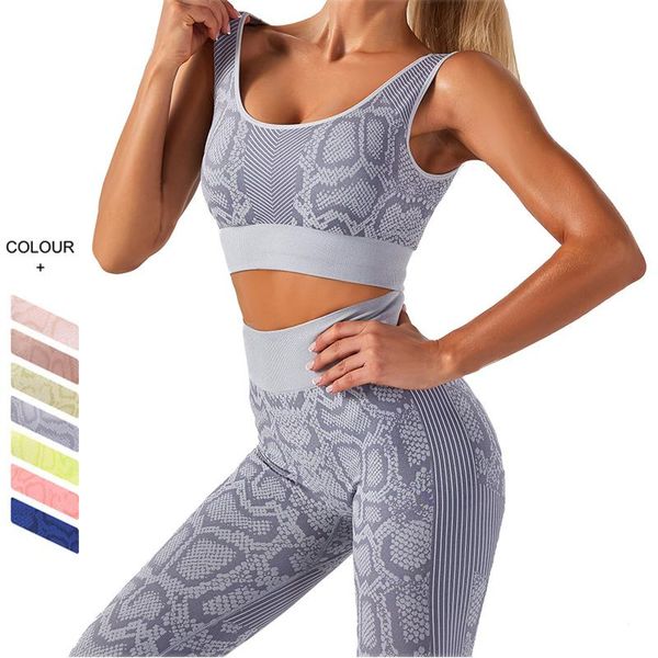 yoga outfit 2021 snake print seamless 2 pieces set women gym clothes sports bra and fitness leggings running workout sportswear
yoga outfit 2021 snake print seamless 2 pieces set women gym clothes sports bra and fitness leggings running workout sportswear