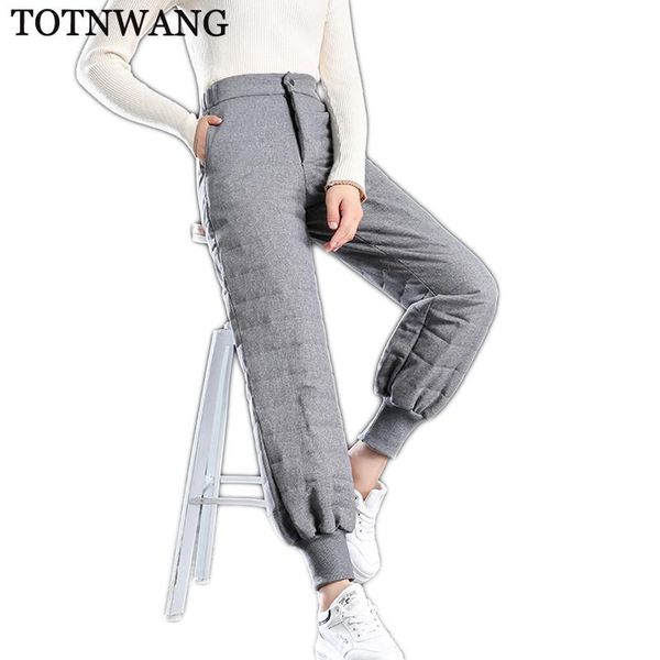 women's pants & capris totnwang winter thick down trousers women casual loose plus size wide leg 2021 elastic high waist warm, Black;white
women's pants & capris totnwang winter thick down trousers women casual loose plus size wide leg 2021 elastic high waist warm, Black;white
