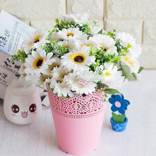 decorative flowers & wreaths 6 heads artificial silk daisy fake diy bouquet garland home office decor wedding party decoration marriage acce
decorative flowers & wreaths 6 heads artificial silk daisy fake diy bouquet garland home office decor wedding party decoration marriage acce