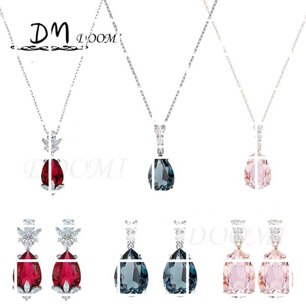 chains swa1: 1 fashion jewelry luxury glamour pink blue red water drop necklace banquet decoration romantic gift for women, Silver
chains swa1: 1 fashion jewelry luxury glamour pink blue red water drop necklace banquet decoration romantic gift for women, Silver