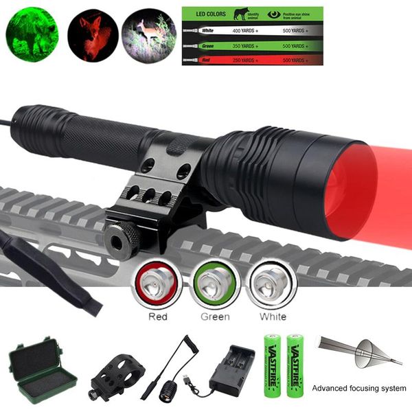 flashlights torches 500yards zoomable led tactical red green white super bright torch lamp rechargeable hunting fishing
flashlights torches 500yards zoomable led tactical red green white super bright torch lamp rechargeable hunting fishing