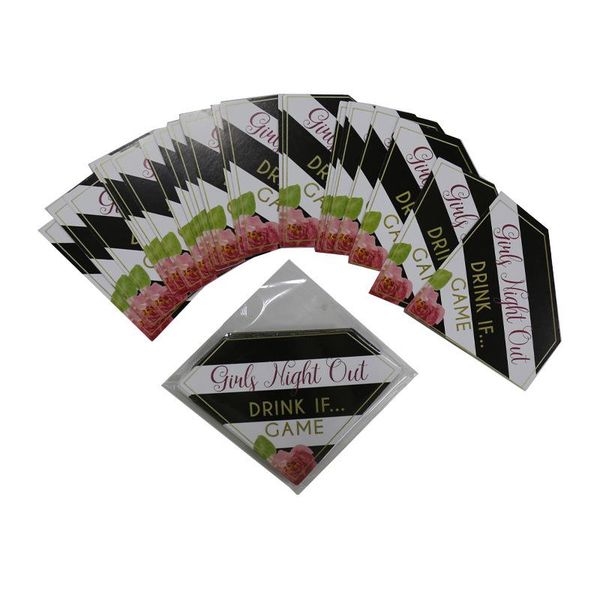 party decoration bachelorette accessories girls night out game cards drinking dare wedding hen team bride to be gift
party decoration bachelorette accessories girls night out game cards drinking dare wedding hen team bride to be gift