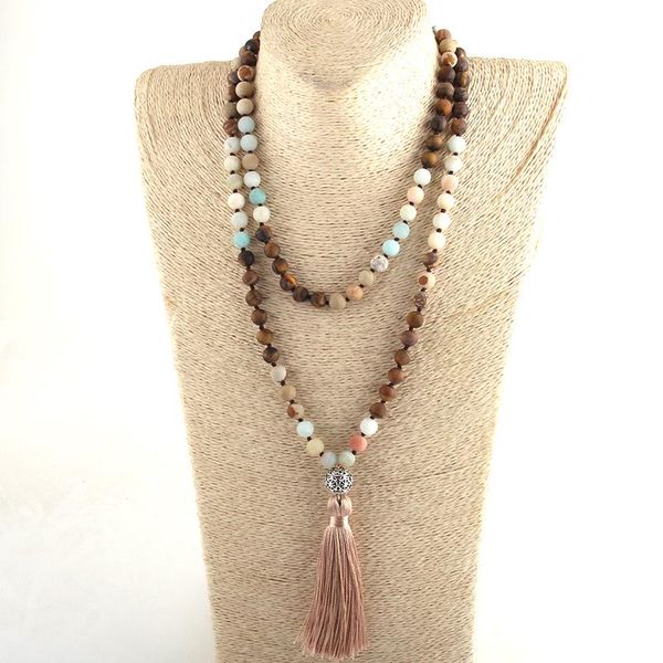 pendant necklaces fashion women lariat bohemian tribal jewelry 108 beads necklace 8mm natural stone tassel yoga, Silver
pendant necklaces fashion women lariat bohemian tribal jewelry 108 beads necklace 8mm natural stone tassel yoga, Silver