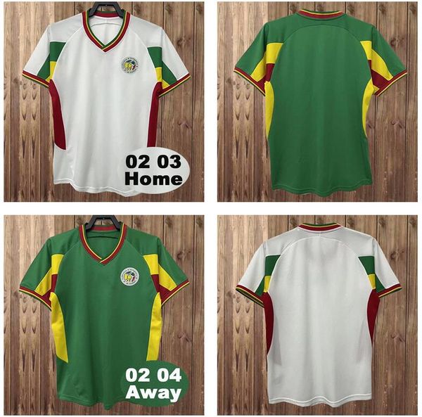 2002 2003 senegal retro soccer jersey richie poo p. bouba diop kh. fadiga diouf home white away green football shirt short sleeve weg, Black;yellow
2002 2003 senegal retro soccer jersey richie poo p. bouba diop kh. fadiga diouf home white away green football shirt short sleeve weg, Black;yellow