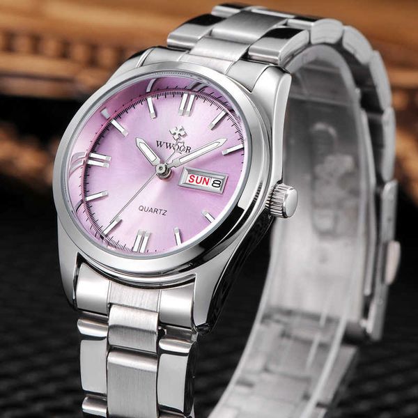 wwoor watch women elegant luxury brand casual quartz ladies watch small dial stainless steel watches for women reloj mujer 210527, Slivery;brown
wwoor watch women elegant luxury brand casual quartz ladies watch small dial stainless steel watches for women reloj mujer 210527, Slivery;brown
