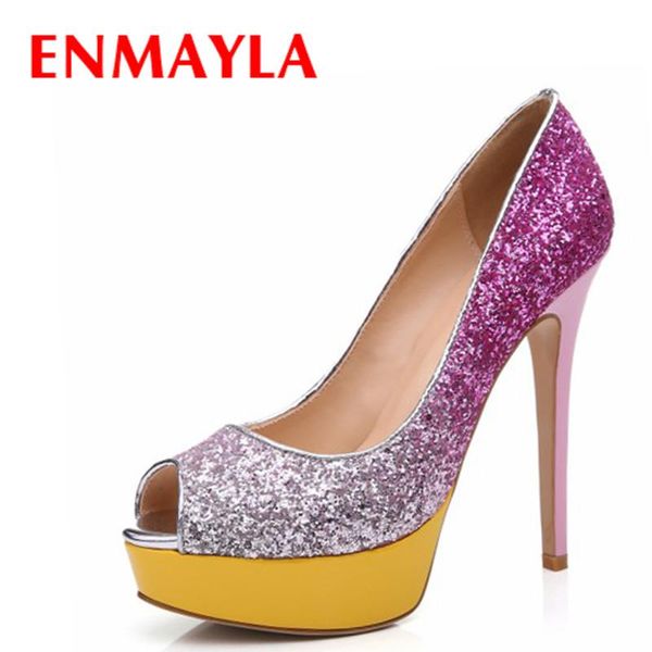 women mixed colors peep toe platform pumps high heels glitter shoes woman party wedding ladies dress, Black
women mixed colors peep toe platform pumps high heels glitter shoes woman party wedding ladies dress, Black