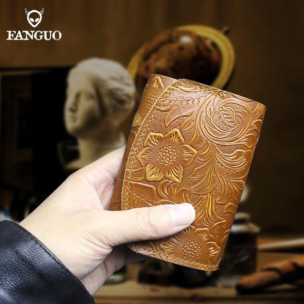 genuine leather key wallet handmade slots po slot holder case men's short women's coin purse wallets, Red;black
genuine leather key wallet handmade slots po slot holder case men's short women's coin purse wallets, Red;black
