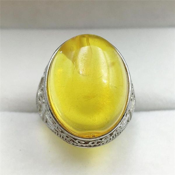 cluster rings natural yellow amber resizable size ring gemstone 20x16mm woman men rare sterling silver jewelry, Golden;silver
cluster rings natural yellow amber resizable size ring gemstone 20x16mm woman men rare sterling silver jewelry, Golden;silver