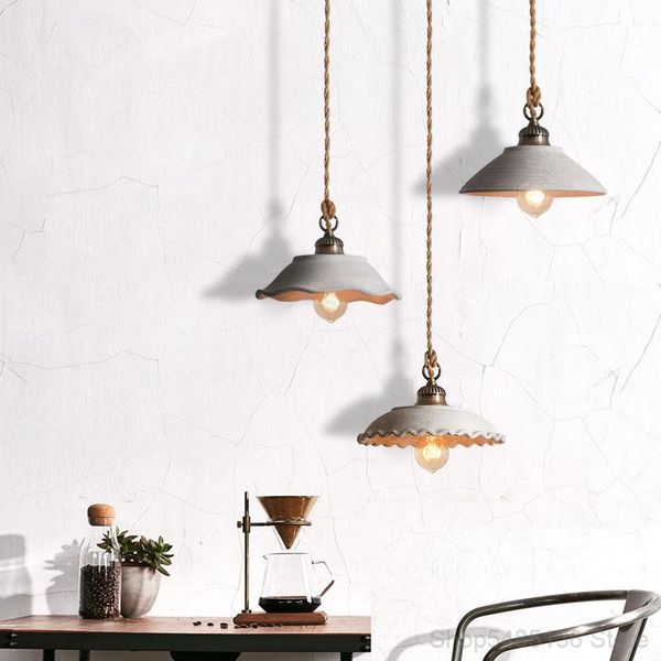pendant lamps nordic industrial style cement lights bar counter restaurant led hanging living room kitchen decorative lighting
pendant lamps nordic industrial style cement lights bar counter restaurant led hanging living room kitchen decorative lighting