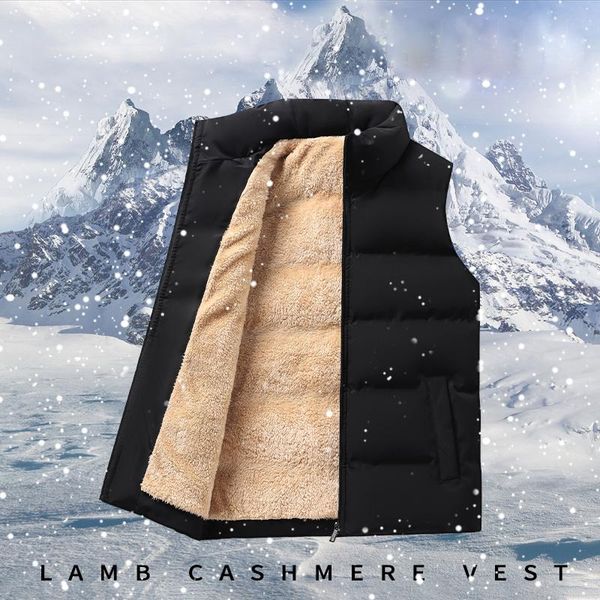 men's vests men 2021 winter casual thick warm windproof jacket mens autumn outwear windbreaker fleece parkas male 5xl, Black;white
men's vests men 2021 winter casual thick warm windproof jacket mens autumn outwear windbreaker fleece parkas male 5xl, Black;white