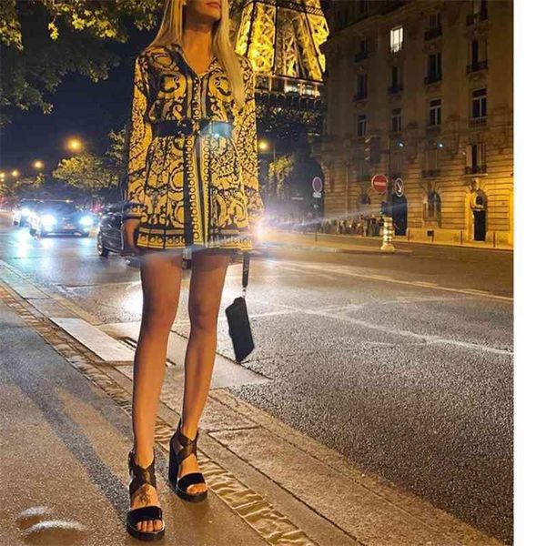 women dress elegant printed vintage long sleeve party mini autumn streetwear boho female ladies clothing 210522, Black;gray
women dress elegant printed vintage long sleeve party mini autumn streetwear boho female ladies clothing 210522, Black;gray