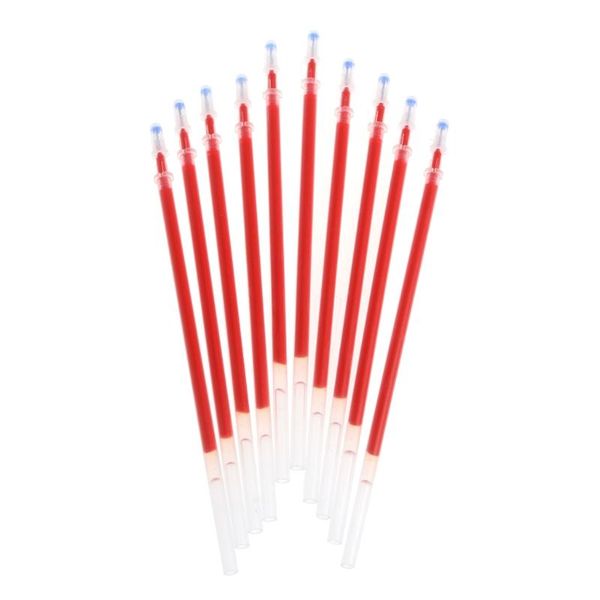 ballpoint pens 10pcs 0.38mm 0.5mm gel ink pen refill black blue red stationery supply, Blue;orange
ballpoint pens 10pcs 0.38mm 0.5mm gel ink pen refill black blue red stationery supply, Blue;orange