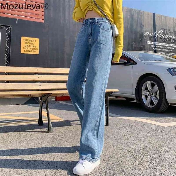 mozuleba spring high waist straight women autumn blue casual loose wide leg jeans striped trousers femme 210416
mozuleba spring high waist straight women autumn blue casual loose wide leg jeans striped trousers femme 210416