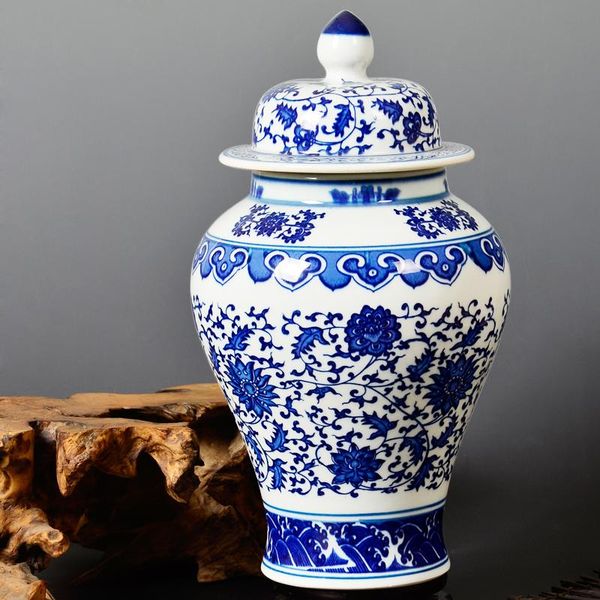 vases cb32 jingdezhen ceramic blue and white porcelain vase classical living room decoration temple jar
vases cb32 jingdezhen ceramic blue and white porcelain vase classical living room decoration temple jar