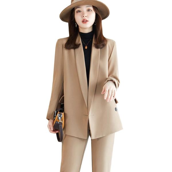 women's two piece pants arrival fashion purple black khaki women pant suit blazer jacket and trouser female formal work 2 set for offic, White
women's two piece pants arrival fashion purple black khaki women pant suit blazer jacket and trouser female formal work 2 set for offic, White