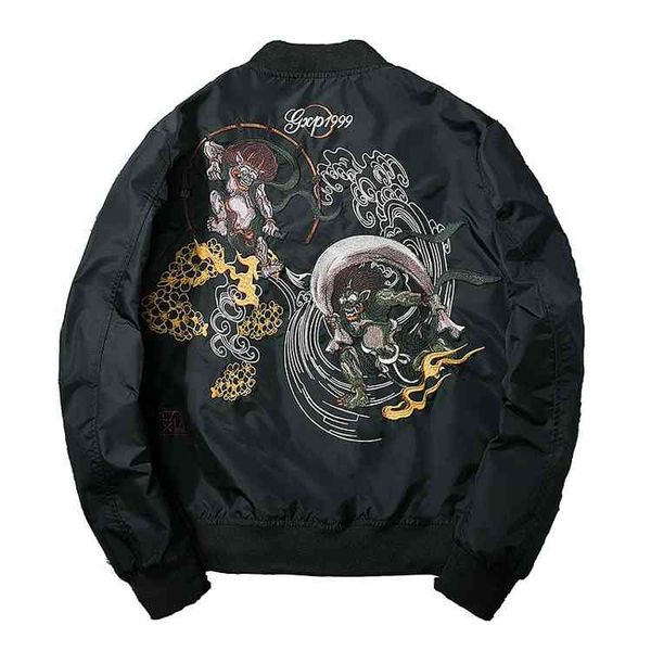men coat men's jackets chao brand embroidered baseball jacket male female pilots youth spring autumn lovers chinese style, Black;brown
men coat men's jackets chao brand embroidered baseball jacket male female pilots youth spring autumn lovers chinese style, Black;brown