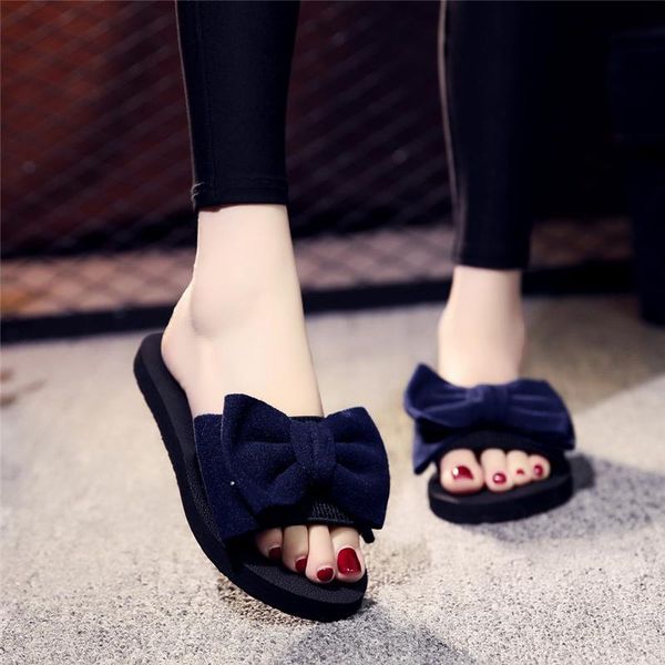 rubber bohemian bow flat slippers summer breathable non-slip sandals beach flip flop kapcie pantufa terlik sepatu wanita a4, Black
rubber bohemian bow flat slippers summer breathable non-slip sandals beach flip flop kapcie pantufa terlik sepatu wanita a4, Black