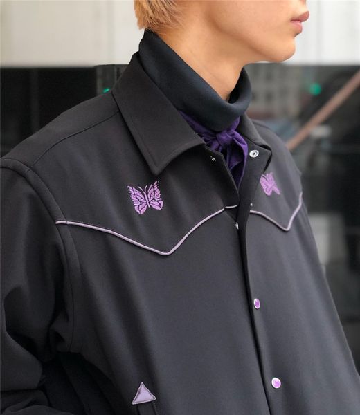 black jacket men women 1 vintage classic embroidered coats inside tag label, Black;brown
black jacket men women 1 vintage classic embroidered coats inside tag label, Black;brown