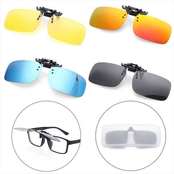 design clip on flip style sunglasses uv400 anti glare polarized night driving eyewear can be to reading myopia glasses, White;black
design clip on flip style sunglasses uv400 anti glare polarized night driving eyewear can be to reading myopia glasses, White;black