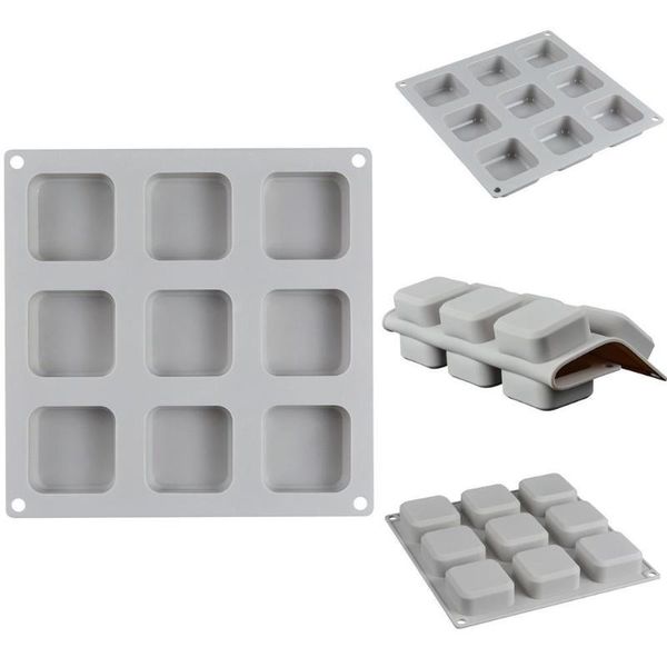 baking & pastry tools silicone soap molds resin mould 9 cavities square diy handmade mold cake pan
baking & pastry tools silicone soap molds resin mould 9 cavities square diy handmade mold cake pan