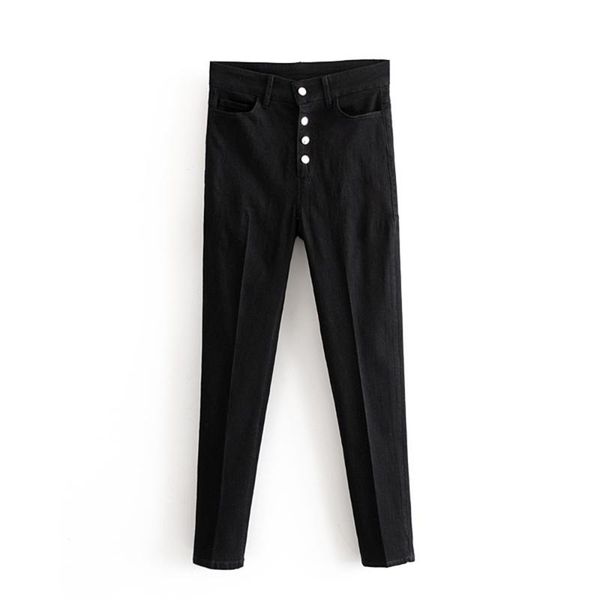 women's pants & capris early spring 2021 skinny black button placket high waist slim small leg jeans 07513249800, Black;white
women's pants & capris early spring 2021 skinny black button placket high waist slim small leg jeans 07513249800, Black;white