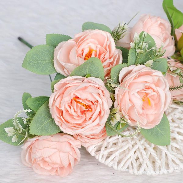 decorative flowers & wreaths 9 heads rose artificial wedding christmas decoration fake home accessories for living room
decorative flowers & wreaths 9 heads rose artificial wedding christmas decoration fake home accessories for living room