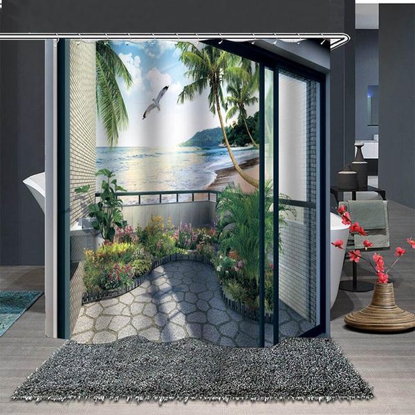 shower curtains atural scenery curtain window view forest waterfall ocean green plants bathroom waterproof polyester home decor
shower curtains atural scenery curtain window view forest waterfall ocean green plants bathroom waterproof polyester home decor