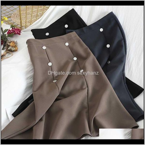 womens clothing apparel drop delivery 2021 gagaok women office lady skirt spring autumn solid button empire a-line slim bodycon wild chic fe, Black
womens clothing apparel drop delivery 2021 gagaok women office lady skirt spring autumn solid button empire a-line slim bodycon wild chic fe, Black