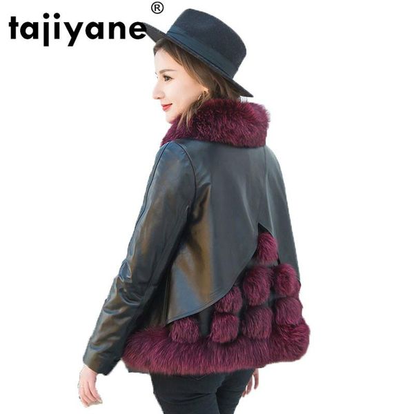 women's leather & faux genuine jacket winter women clothes 2021 real fur coat wool collor down korean slim zt572, Black
women's leather & faux genuine jacket winter women clothes 2021 real fur coat wool collor down korean slim zt572, Black