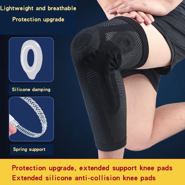 elbow & knee pads long sports thin breathable meniscus joint protection patella outdoor basketball football climbing fitness leggings, Black;gray
elbow & knee pads long sports thin breathable meniscus joint protection patella outdoor basketball football climbing fitness leggings, Black;gray