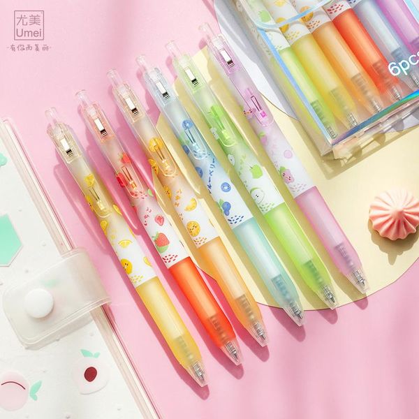 gel pens 6pcs press pen with fruit aroma nice neutral simply the signing for school /office /worker
gel pens 6pcs press pen with fruit aroma nice neutral simply the signing for school /office /worker
