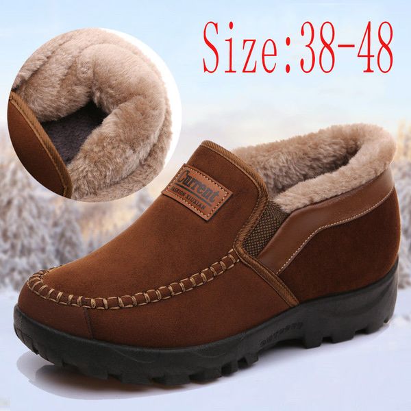 mens cotton shoes warm velvet padded thickened daddys shoes middle-aged elderly people non-slip casual mens shoes, Black
mens cotton shoes warm velvet padded thickened daddys shoes middle-aged elderly people non-slip casual mens shoes, Black
