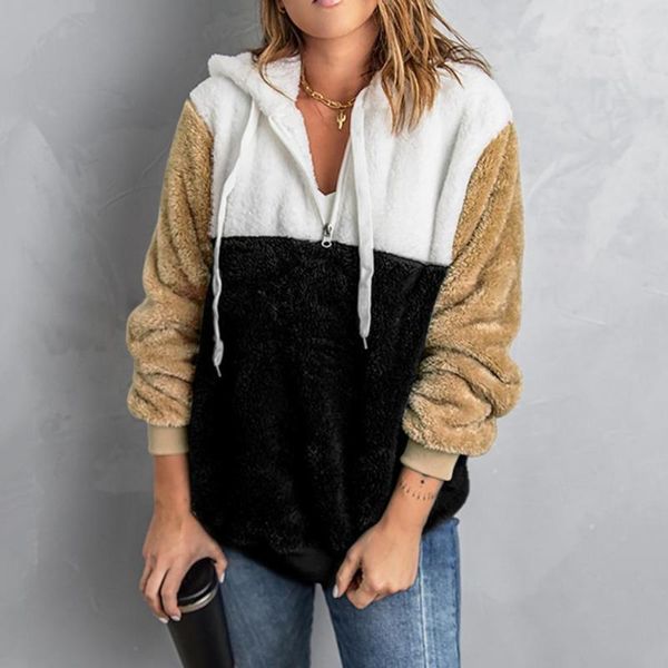 women's hoodies & sweatshirts pullover simple hoodie autumn winter thick warm pockets sweatshirt, Black
women's hoodies & sweatshirts pullover simple hoodie autumn winter thick warm pockets sweatshirt, Black