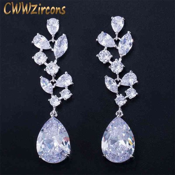 gorgeous white gold color red dark blue 5.7cm long water drop cubic zirconia wedding earrings for brides cz063 210714, Silver
gorgeous white gold color red dark blue 5.7cm long water drop cubic zirconia wedding earrings for brides cz063 210714, Silver