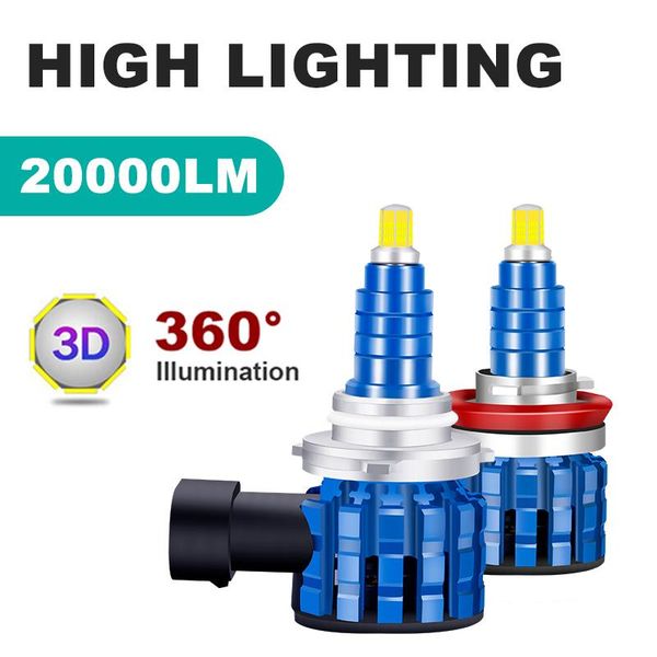 car headlights h4 dual beam for headlamps with 6 sides 6500k white lighting 20000lm super brightness high low bulbs csp
car headlights h4 dual beam for headlamps with 6 sides 6500k white lighting 20000lm super brightness high low bulbs csp