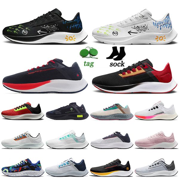 2022 authentic mens women luxurys pegasus 37 38 running shoes greedy graffiti black white wolf grey thunder blue multi-color designer traine, White;red
2022 authentic mens women luxurys pegasus 37 38 running shoes greedy graffiti black white wolf grey thunder blue multi-color designer traine, White;red