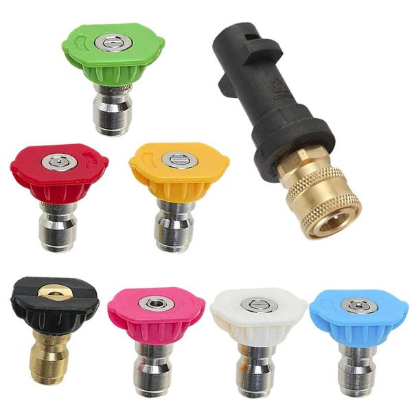 watering equipments 1/4'' quick connect spray nozzles adapter attachment connector for karcher pressure washer
watering equipments 1/4'' quick connect spray nozzles adapter attachment connector for karcher pressure washer