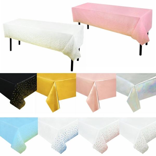 140cm*270cm rose gold tablecloth black dot disposable wedding birthday party baby shower table cover decorations dinnerware
140cm*270cm rose gold tablecloth black dot disposable wedding birthday party baby shower table cover decorations dinnerware