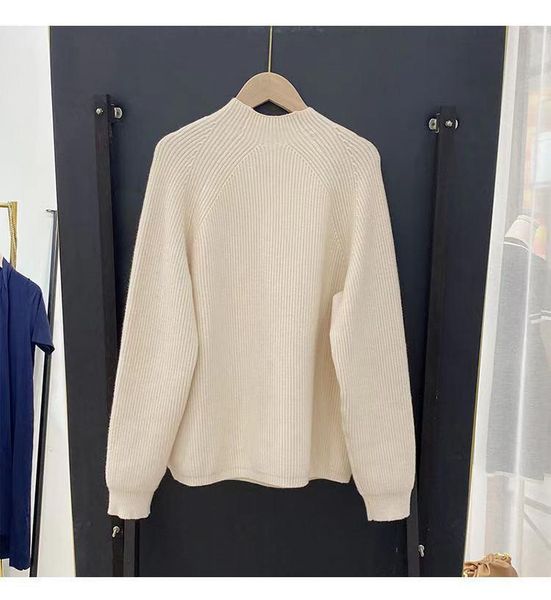 women's sweaters maisie women pullover spring autumn knitted long sleeve o-neck loose elegant high street chic casual stunning, White;black
women's sweaters maisie women pullover spring autumn knitted long sleeve o-neck loose elegant high street chic casual stunning, White;black