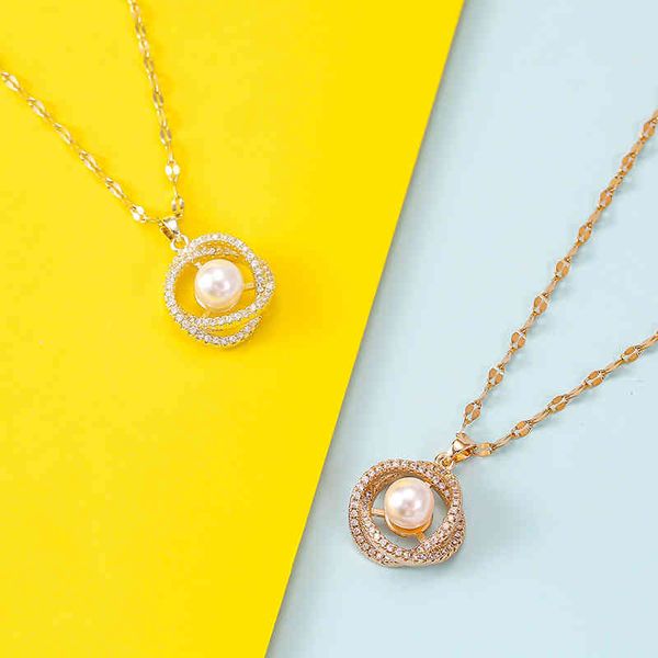 luxury female bird nest shape pearl pendant necklace with rhinestone stainless steel lip chain for women short choker, Silver
luxury female bird nest shape pearl pendant necklace with rhinestone stainless steel lip chain for women short choker, Silver