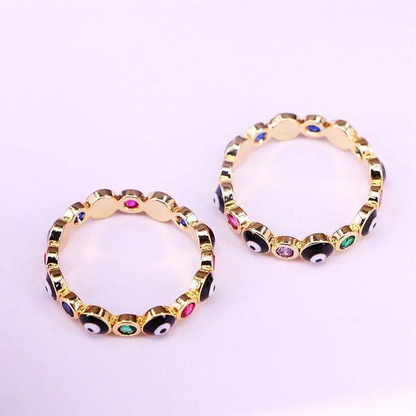 cluster rings 6pcs, multi-color cubic zirconia stone ring enamel eye jewelry for women, Golden;silver
cluster rings 6pcs, multi-color cubic zirconia stone ring enamel eye jewelry for women, Golden;silver
