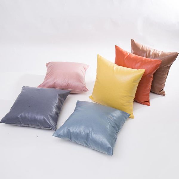 cushion/decorative pillow faux leather luxury color 45*45cm cushion cover throw car home decoration decorative pillowcase cojines decorativo
cushion/decorative pillow faux leather luxury color 45*45cm cushion cover throw car home decoration decorative pillowcase cojines decorativo