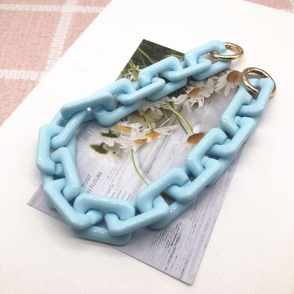 female bag accessories hand carry shoulder strap acrylic chain strap shoulder bag strap chain messenger bag fashionable
female bag accessories hand carry shoulder strap acrylic chain strap shoulder bag strap chain messenger bag fashionable