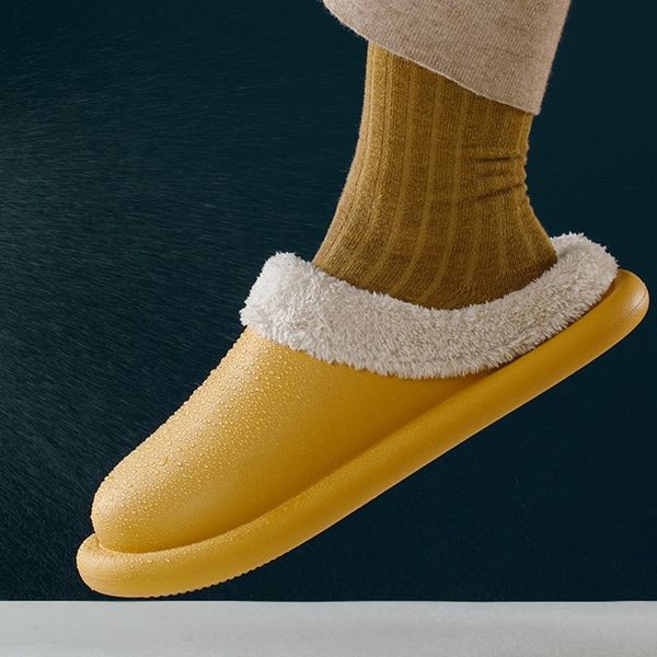 waterproof cotton slippers women indoor bag with plush warm shoes non-slip couple dual-use men home, Black
waterproof cotton slippers women indoor bag with plush warm shoes non-slip couple dual-use men home, Black