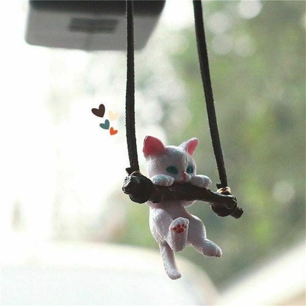 keychains creative car pendant cute branch cat rearview mirror interior decoration for girls gift accessories, Silver
keychains creative car pendant cute branch cat rearview mirror interior decoration for girls gift accessories, Silver