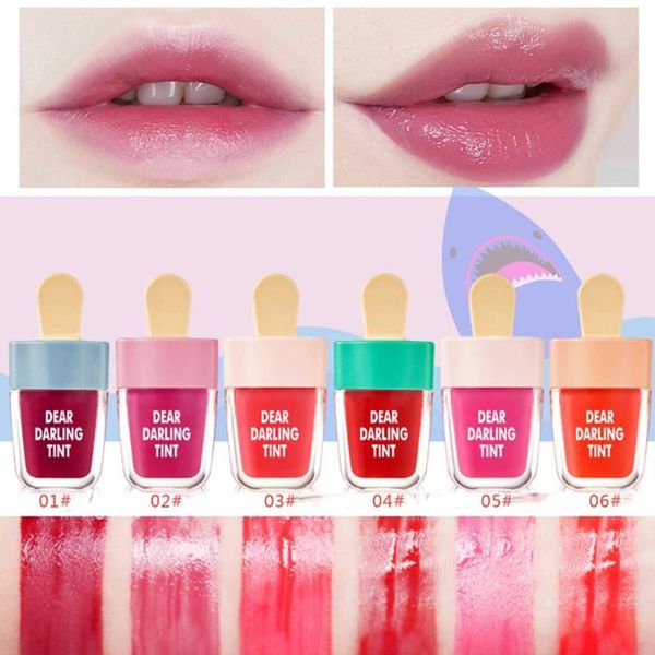 lip gloss 1pc 6 colors ice cream tint long-lasting liquid lipstick waterproof matte tattoo makeup clear lips cosmetics
lip gloss 1pc 6 colors ice cream tint long-lasting liquid lipstick waterproof matte tattoo makeup clear lips cosmetics