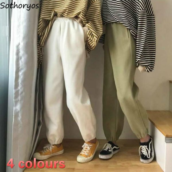 women's pants & capris women warm loose simple solid korean thicken harem trousers vintage velvet womens students all-ma, Black;white
women's pants & capris women warm loose simple solid korean thicken harem trousers vintage velvet womens students all-ma, Black;white