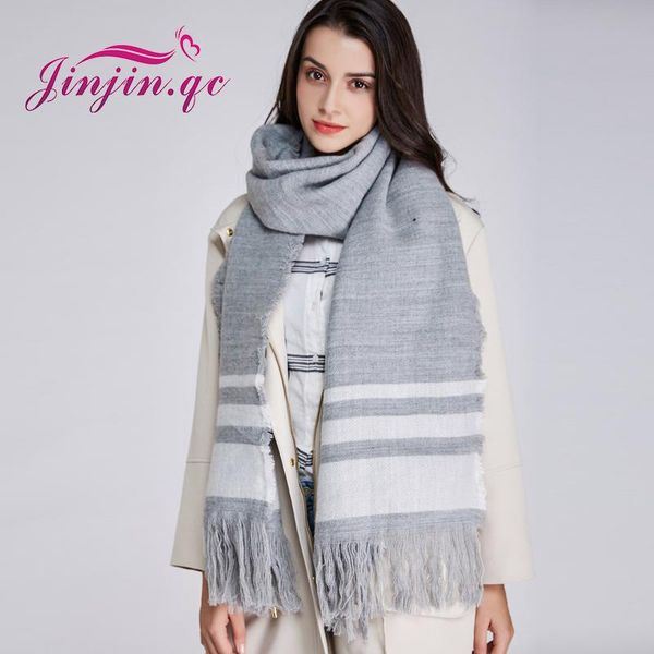 scarves jinjin.qc brand women scarf winter cashmere and shawls long pashmina warm echarpe foulard femme bandana drop, Blue;gray
scarves jinjin.qc brand women scarf winter cashmere and shawls long pashmina warm echarpe foulard femme bandana drop, Blue;gray