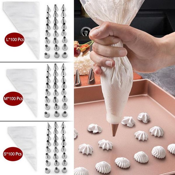 100pcss/m/l pack pastry bag size disposable piping icing fondant cake cream decorating tip tool tools baking &
100pcss/m/l pack pastry bag size disposable piping icing fondant cake cream decorating tip tool tools baking &