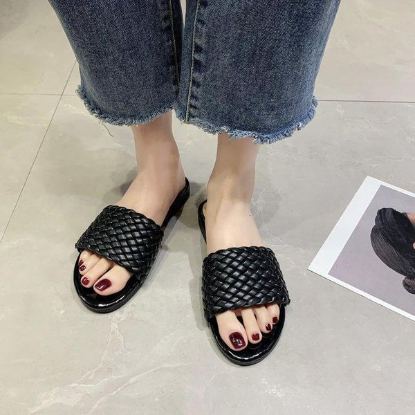 slippers flat shoes female low big size women summer rubber flip flops pantofle slides hawaiian pu basic rome hoof heels b2b4, Black
slippers flat shoes female low big size women summer rubber flip flops pantofle slides hawaiian pu basic rome hoof heels b2b4, Black